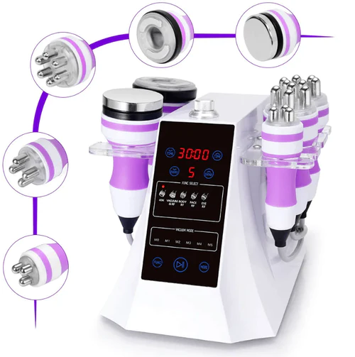 5 in 1 Ultrasonic Cavitation Vacuum RF Body Slimming Skin Lifting Machine